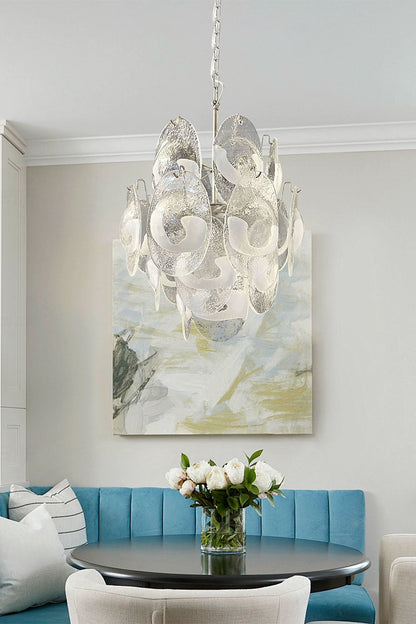 Vintage Italian Art Chandelier - view 4 | everlamps