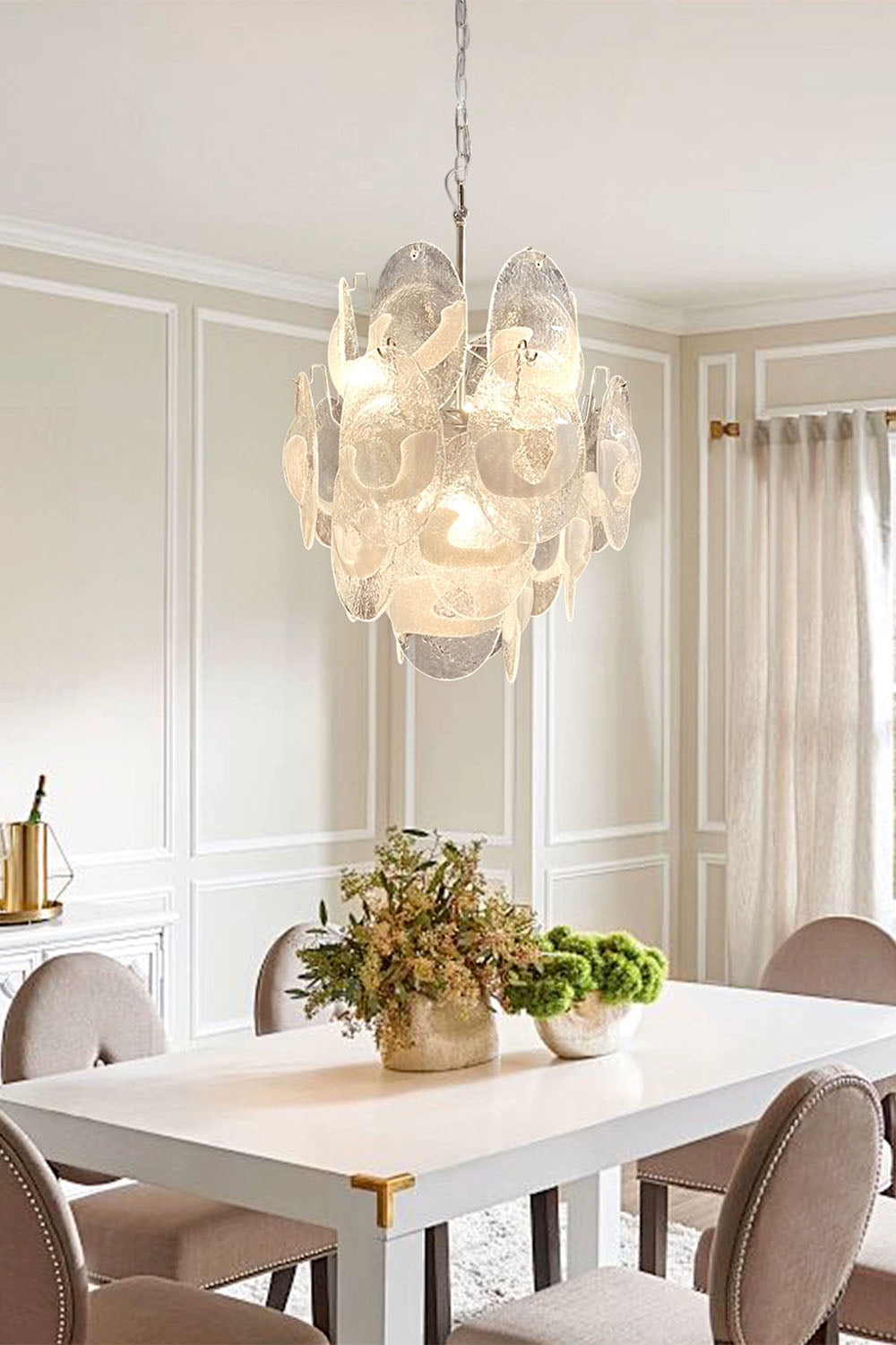 Vintage Italian Art Chandelier - view 5 | everlamps