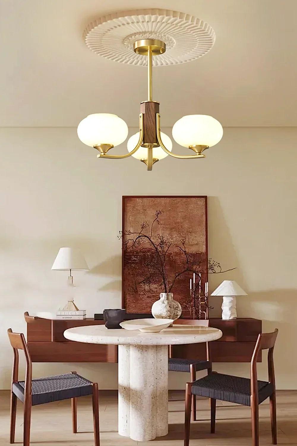Vintage Larenta Rico Chandelier - view 3 | everlamps