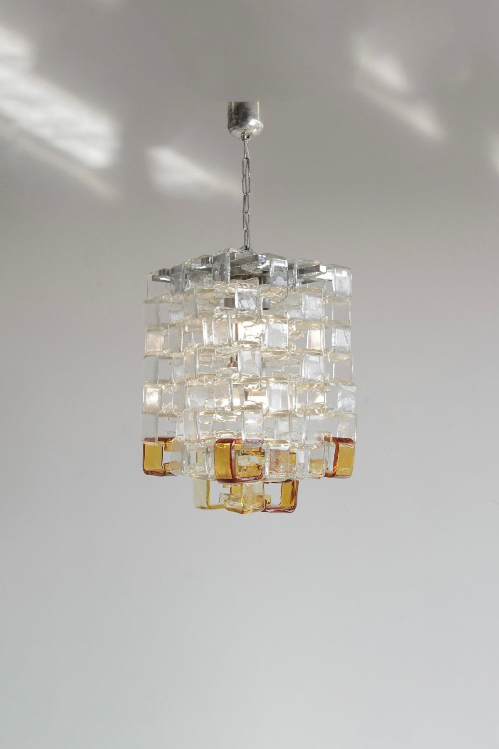 Vintage MAZZEGA Glass Chandelier - view 3 | everlamps