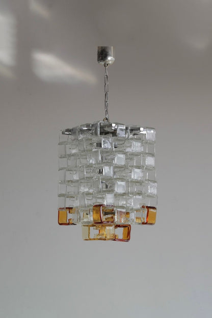 Vintage MAZZEGA Glass Chandelier - view 4 | everlamps
