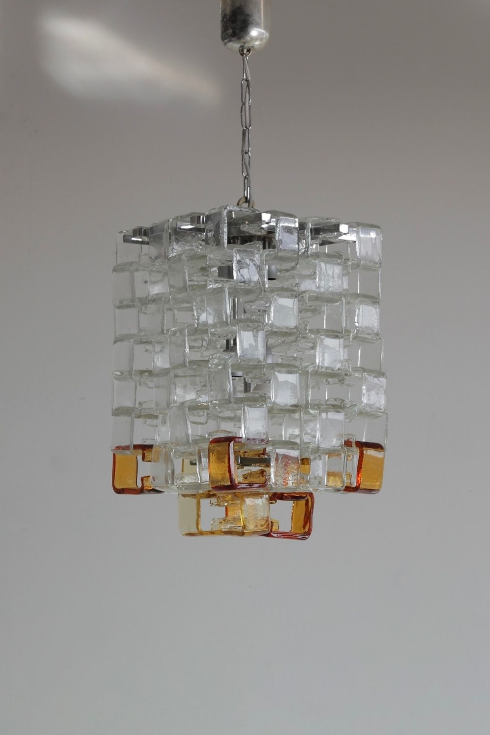 Vintage MAZZEGA Glass Chandelier - view 5 | everlamps