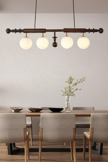 Vintage Roman Column Chandelier - view 6 | everlamps