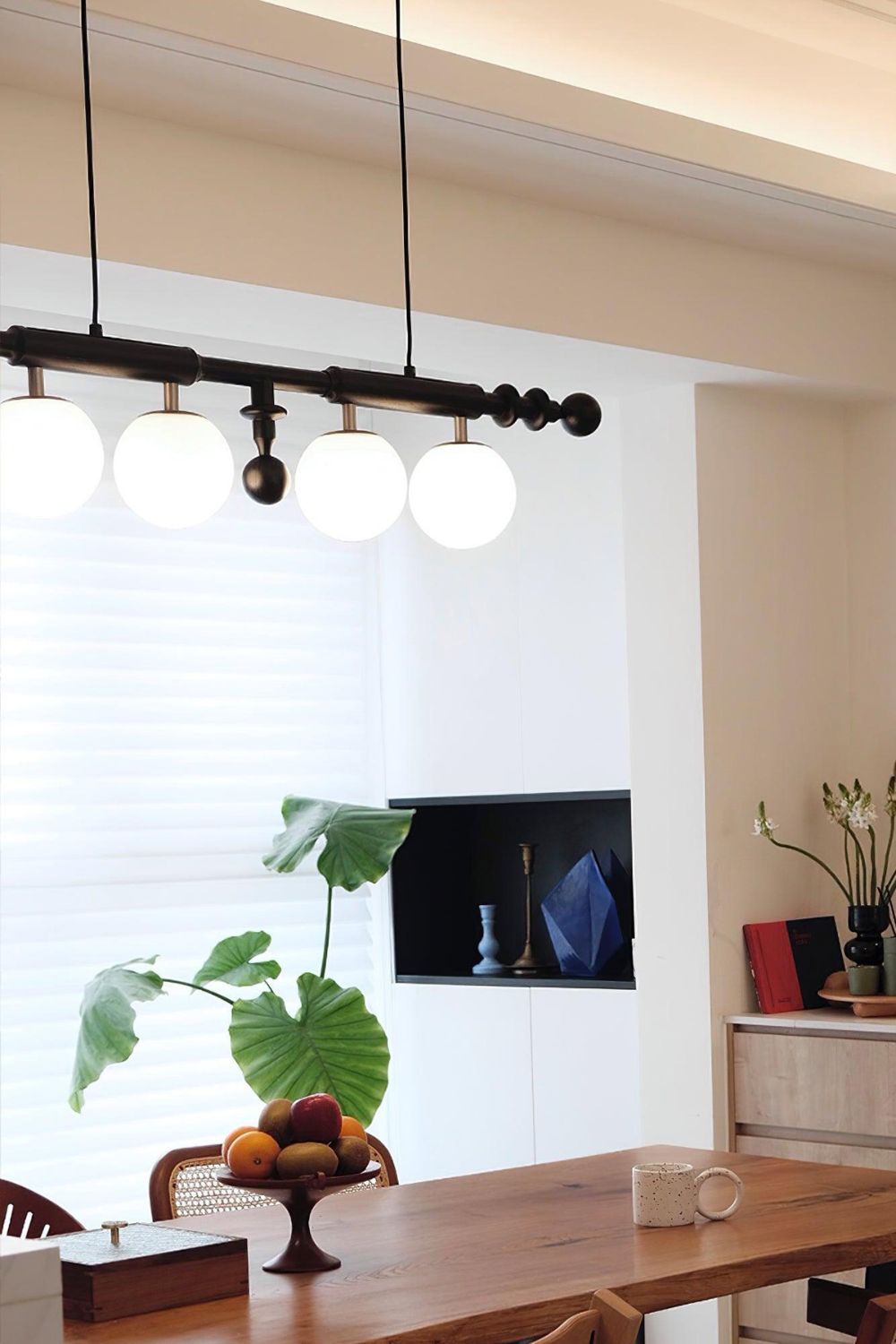 Vintage Roman Column Chandelier - view 9 | everlamps