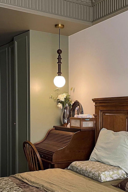 Vintage Roman Column Small Pendant Light - view 14 | everlamps