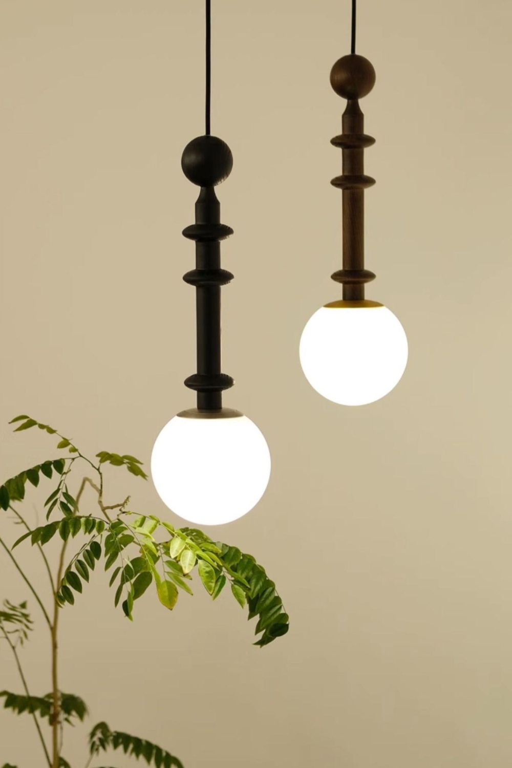 Vintage Roman Column Small Pendant Light - view 23 | everlamps