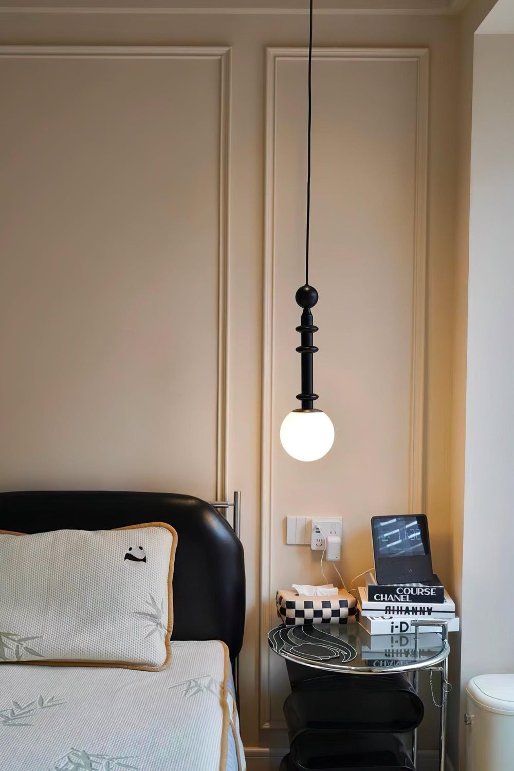 Vintage Roman Column Small Pendant Light - view 6 | everlamps