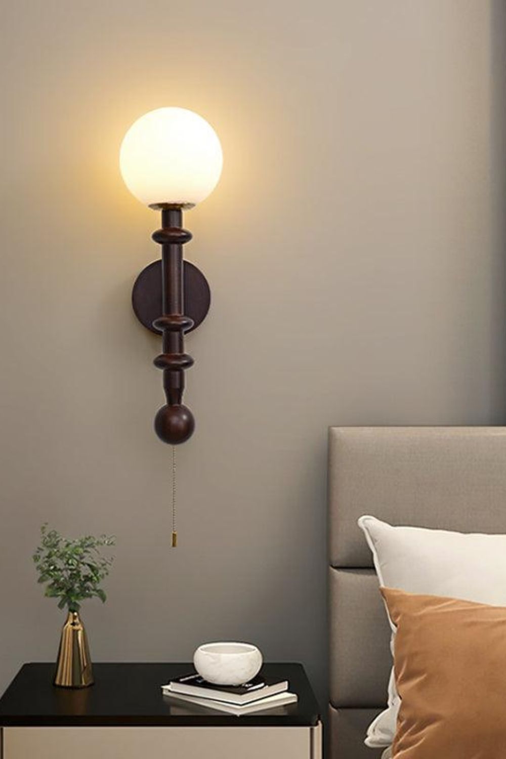 Vintage Roman Column Wall Lamp - view 2 | everlamps