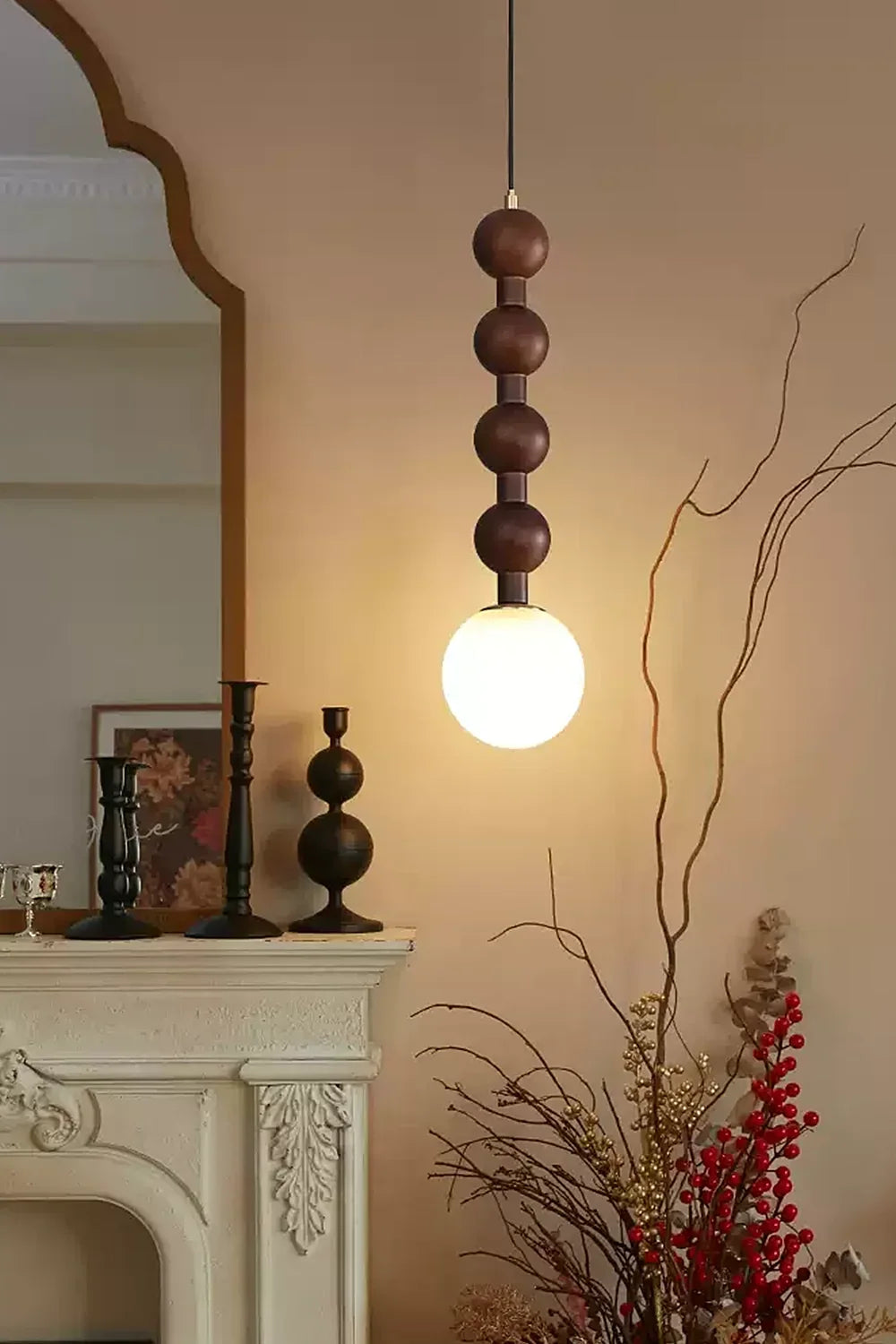 Vintage Spherical Pendant Lamp - view 13 | everlamps
