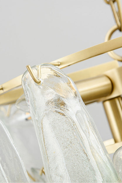 Vistosi-Style Glass Petal Chandelier - view 18 | everlamps