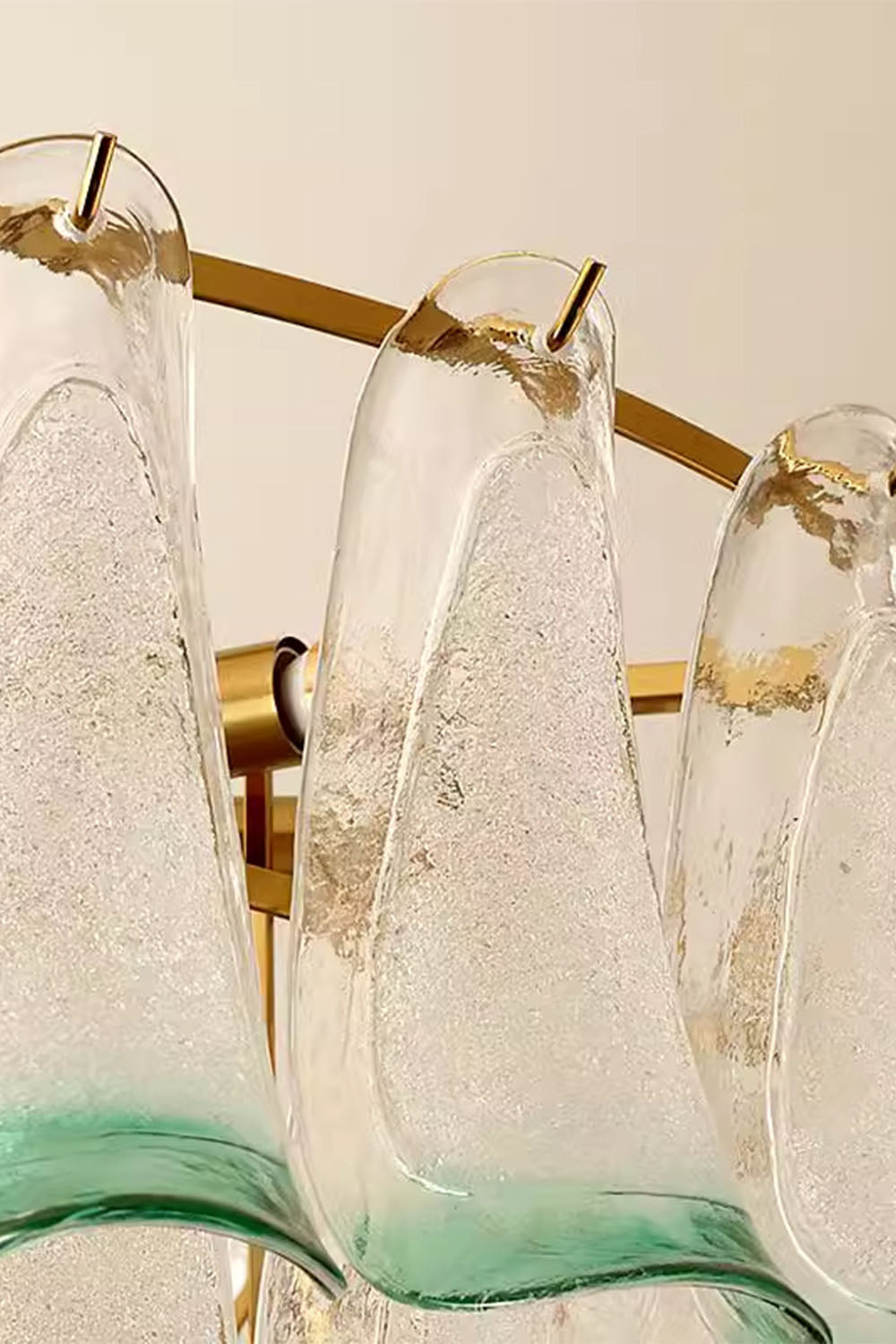 Vistosi-Style Glass Petal Chandelier - view 15 | everlamps