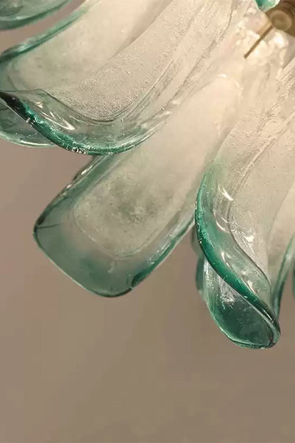 Vistosi-Style Glass Petal Chandelier - view 16 | everlamps
