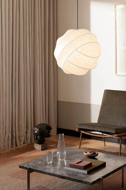 Wabi-Sabi Cocoon Shadow Pendant Light - view 7 | everlamps