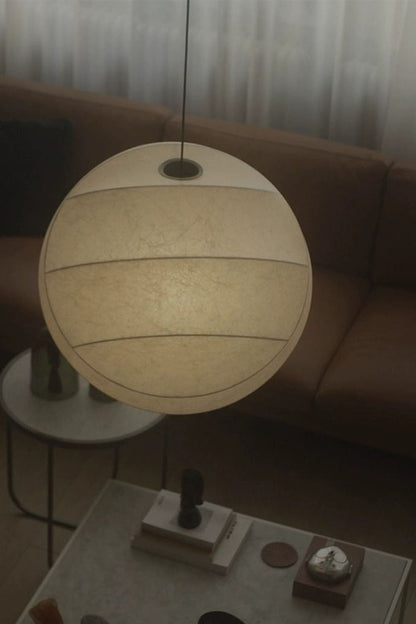 Wabi-Sabi Cocoon Shadow Pendant Light - view 9 | everlamps