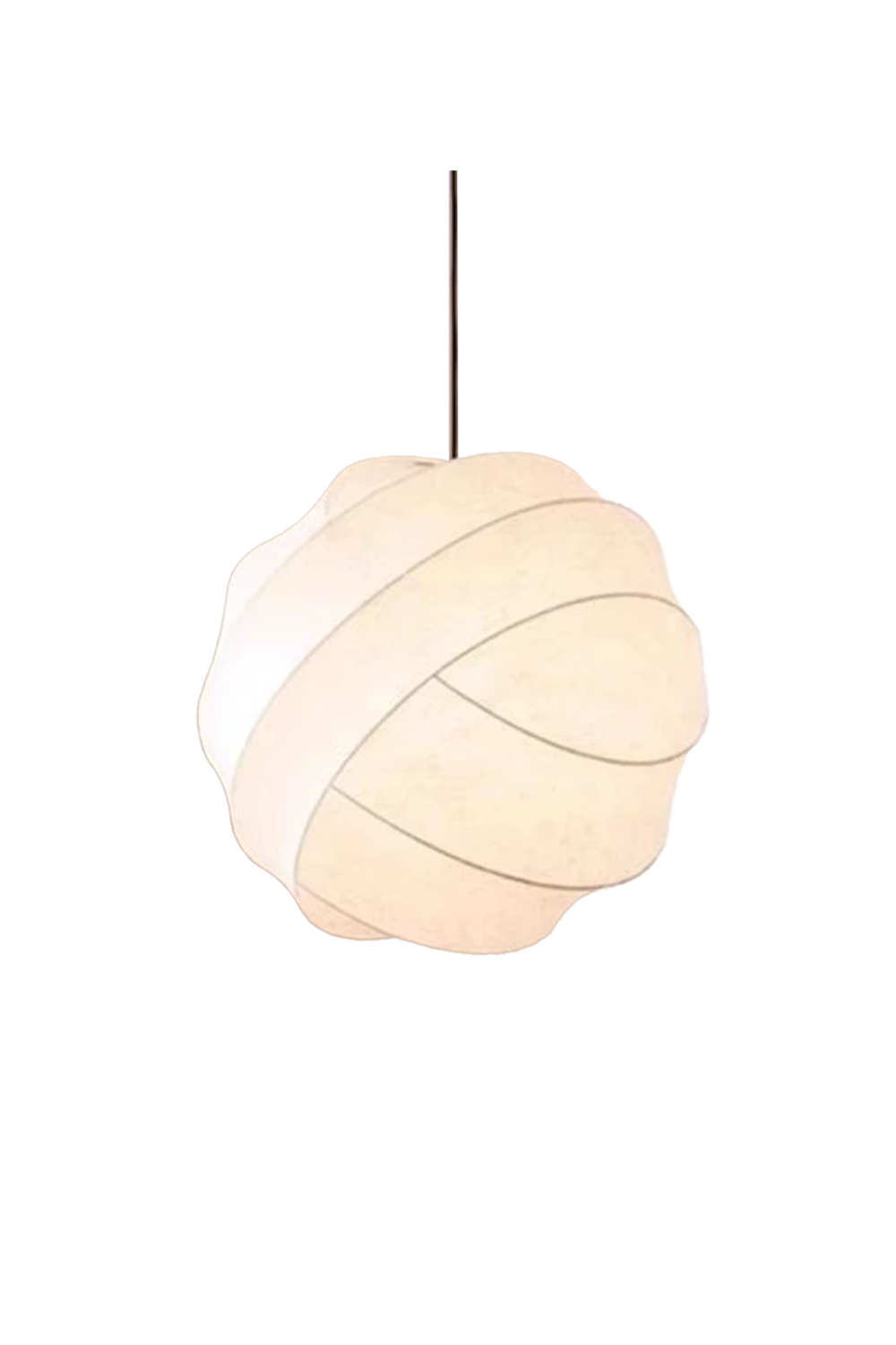 Wabi-Sabi Cocoon Shadow Pendant Light | everlamps