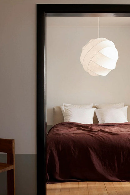 Wabi-Sabi Cocoon Shadow Pendant Light - view 12 | everlamps