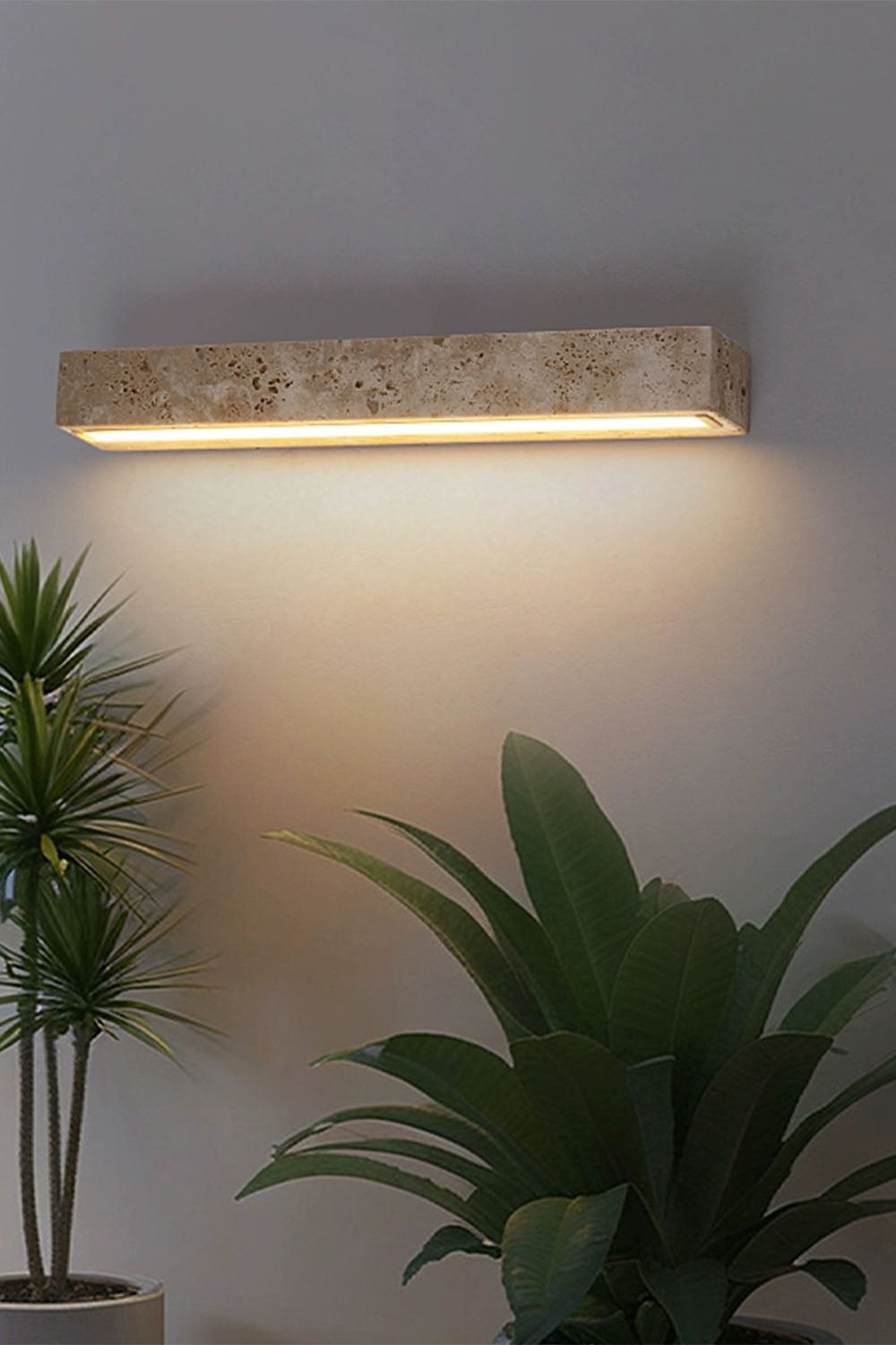 Wabi-Sabi Stone Wall Lamp - view 6 | everlamps
