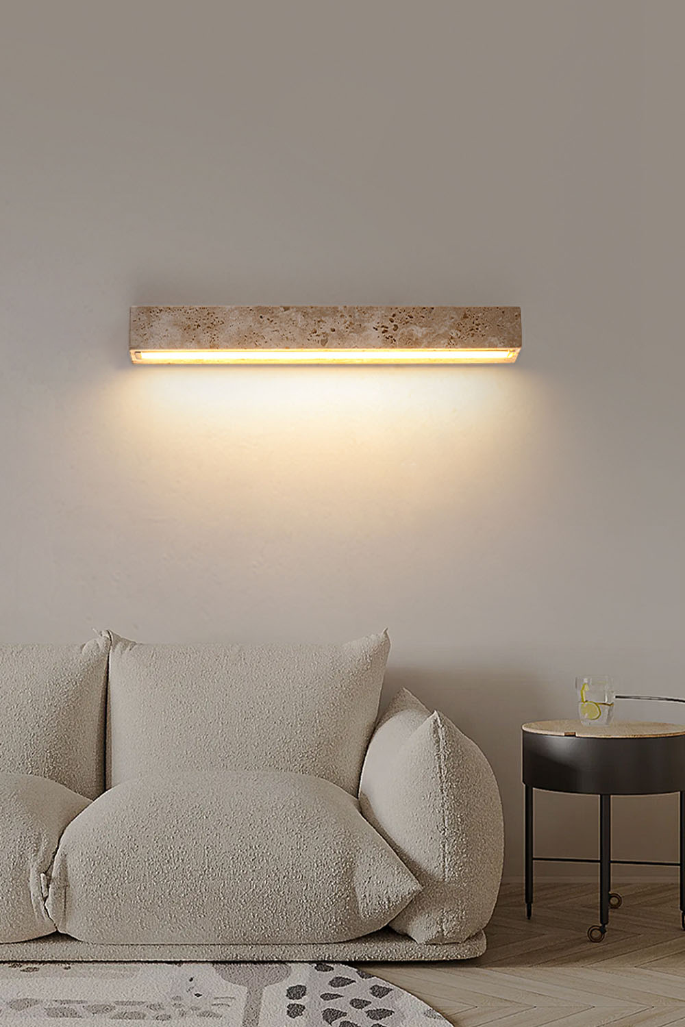 Wabi-Sabi Stone Wall Lamp - view 7 | everlamps