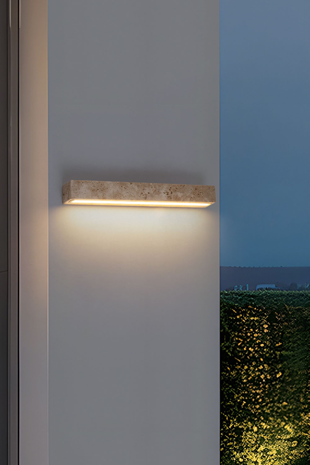 Wabi-Sabi Stone Wall Lamp - view 4 | everlamps