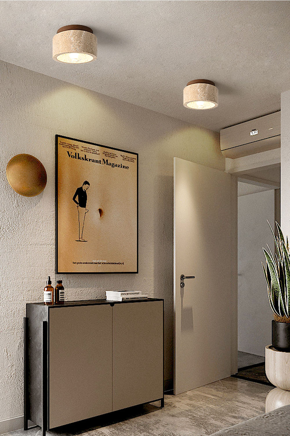 Wabi-Sabi Retro Ceiling Lamp - view 3 | everlamps