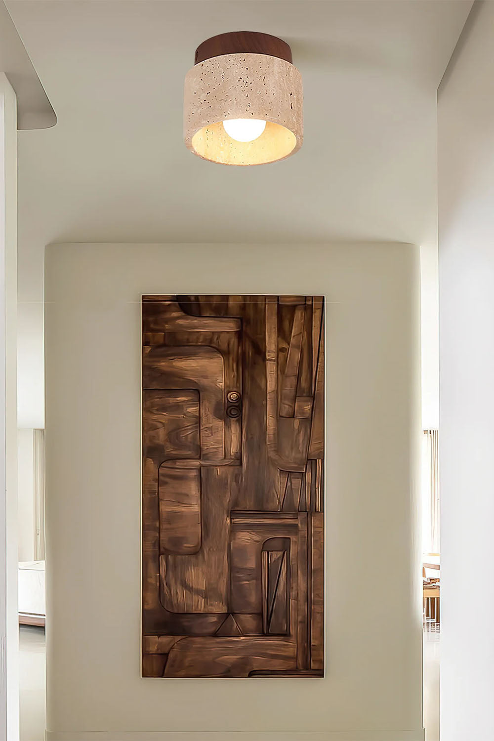 Wabi-Sabi Retro Ceiling Lamp - view 2 | everlamps
