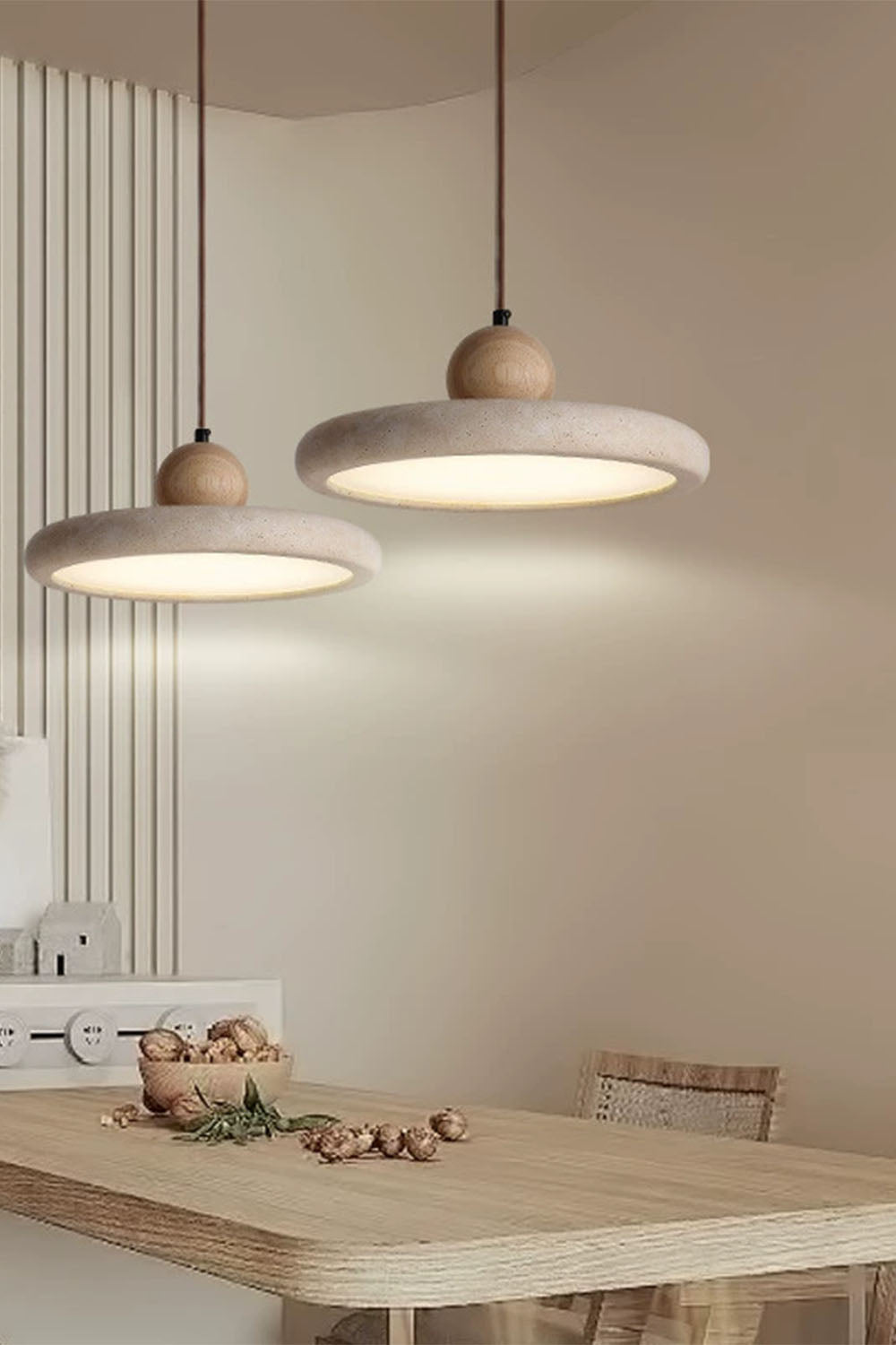 Wabi-Sabi Simple Elegance Pendant Light - view 3 | everlamps