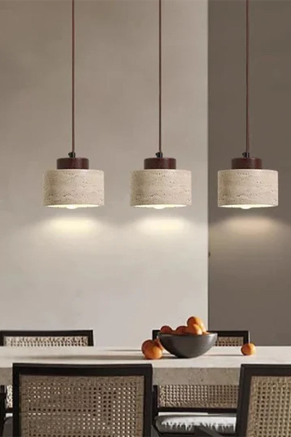 Wabi-sabi Cylindrical Pendant Light - view 7 | everlamps