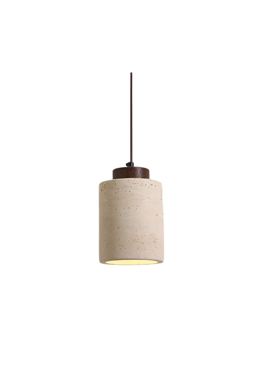 Wabi-sabi Cylindrical Pendant Light - view 13 | everlamps