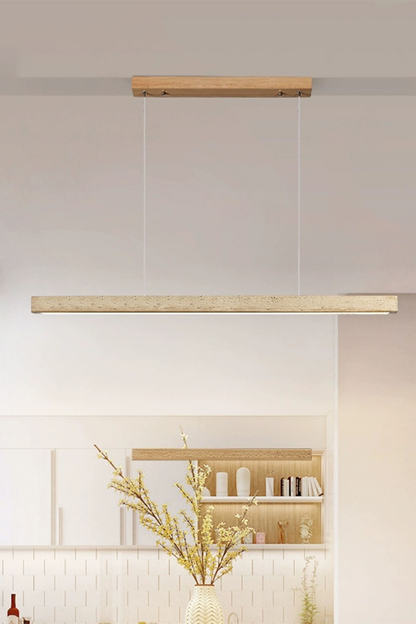 Wabi-sabi Minimalist Long Chandelier - view 3 | everlamps