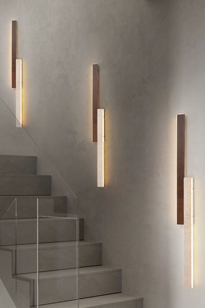 Wabi-sabi Minimalist Strip Wall Lamp - view 6 | everlamps