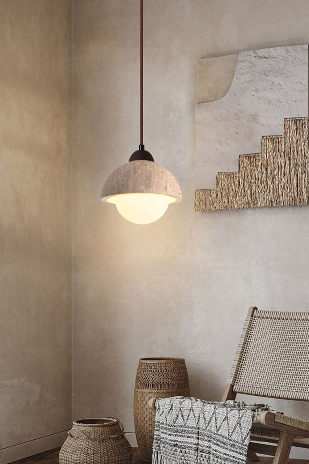 Wabi-sabi Vintage Pendant Light - view 6 | everlamps
