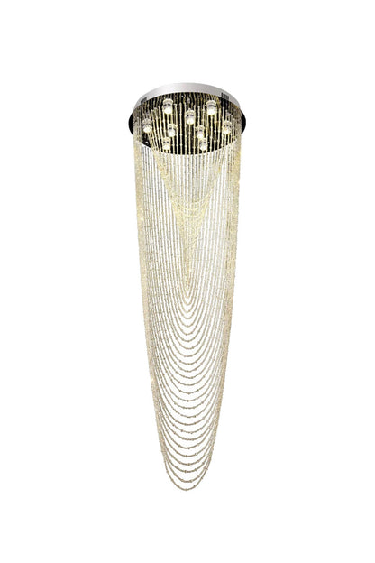 Waterfall Beaded Curtain Crystal Chandelier - everlamps