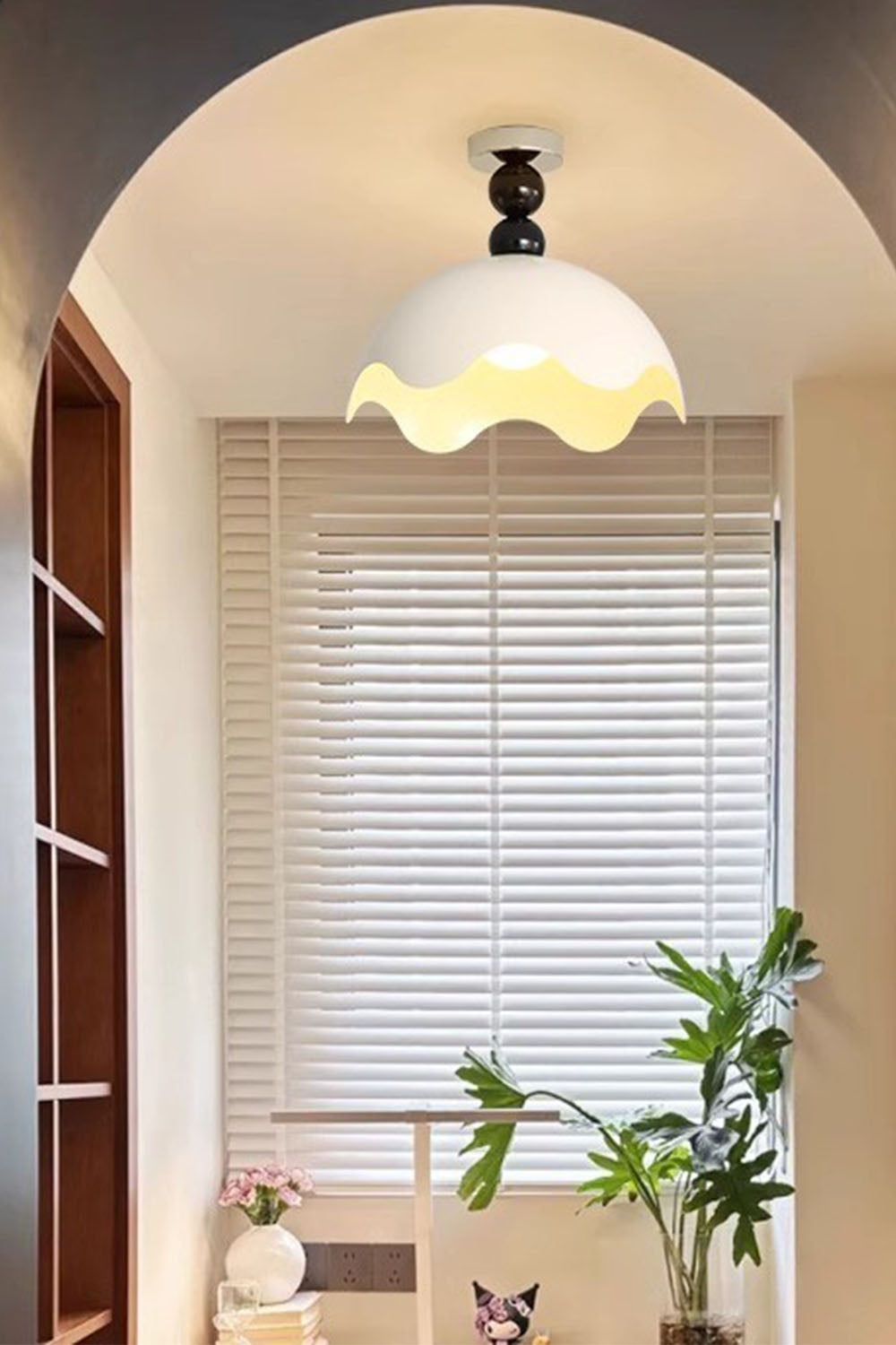 Wave Crest Ceiling Lamp - view 6 | everlamps