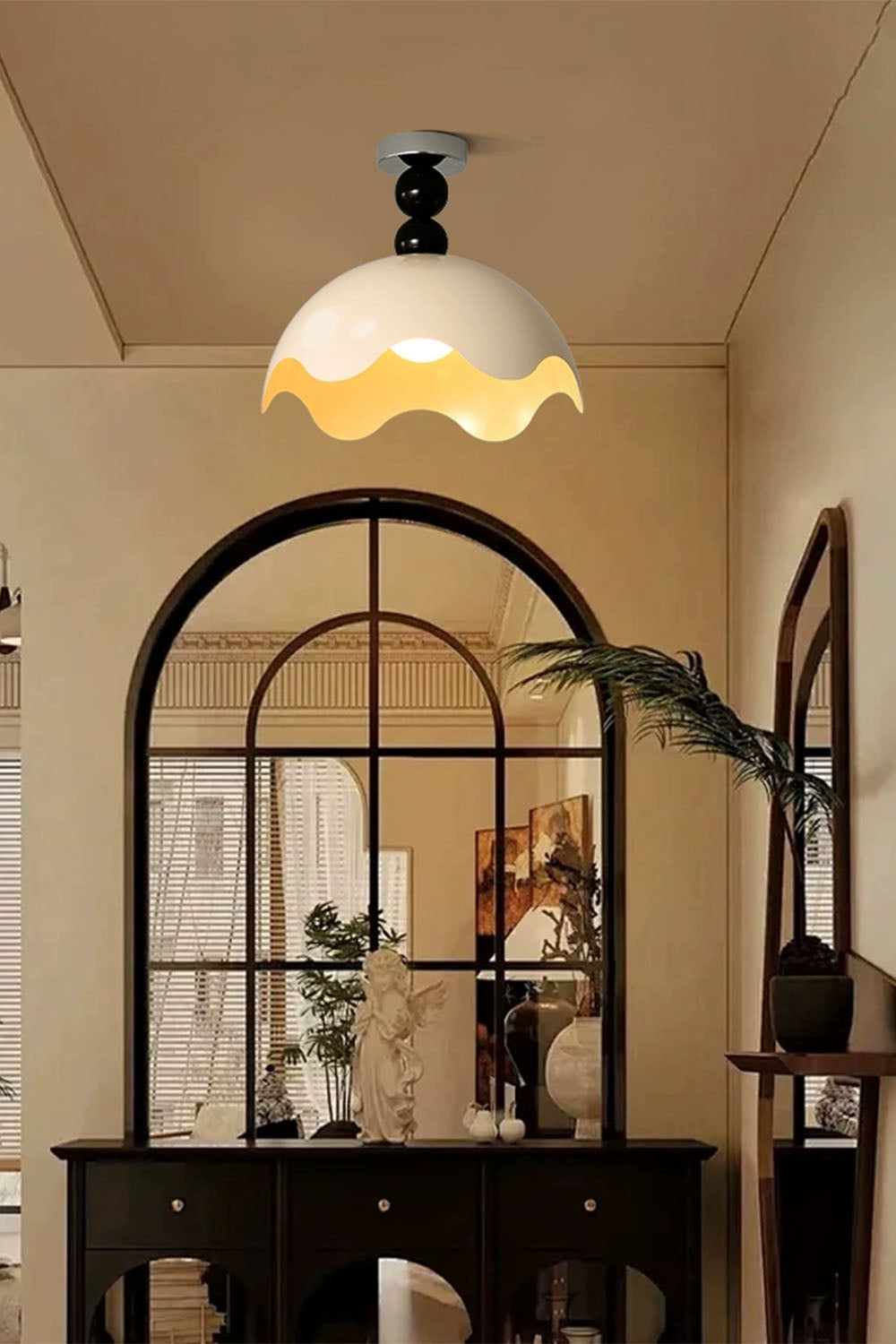 Wave Crest Ceiling Lamp - view 2 | everlamps