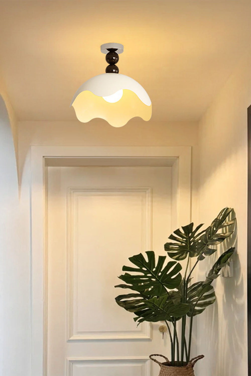 Wave Crest Ceiling Lamp - view 4 | everlamps
