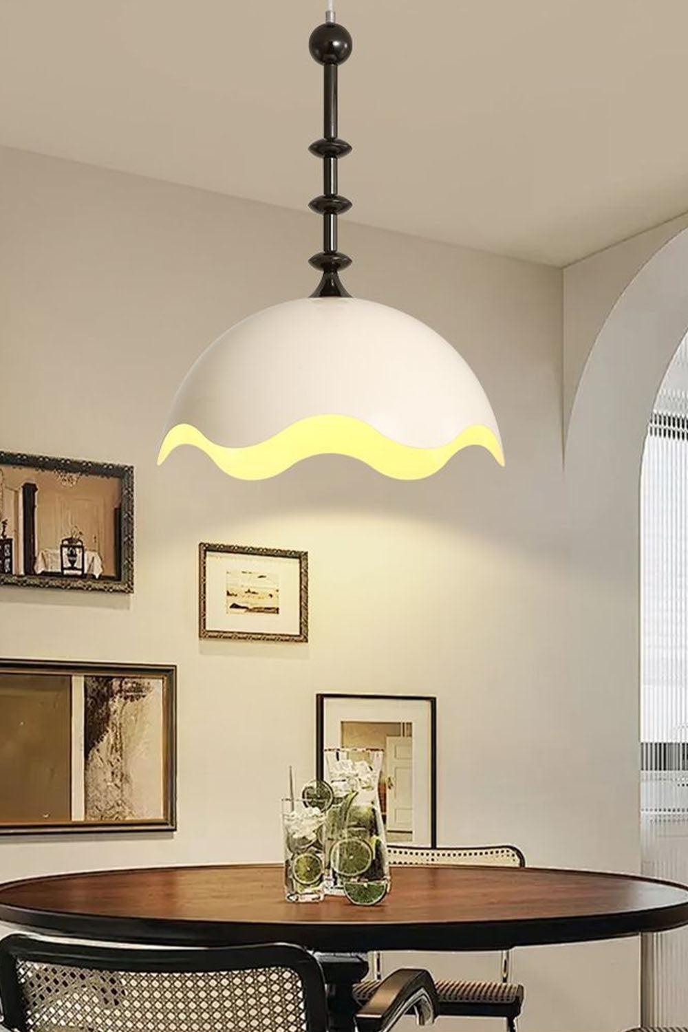 Wave Crest Pendant Lamp - view 11 | everlamps