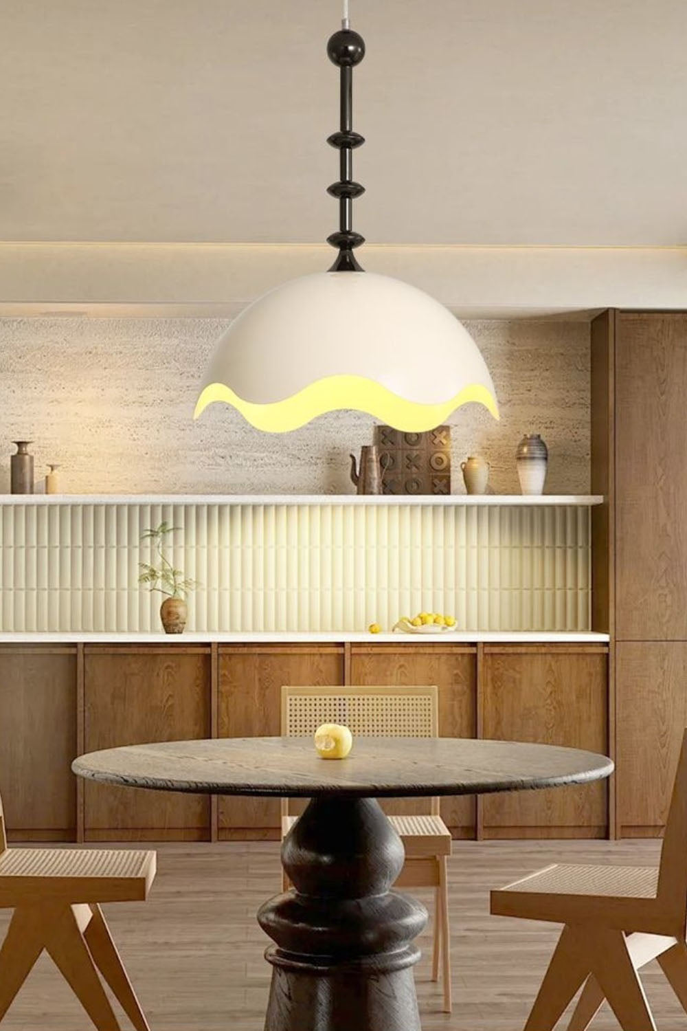 Wave Crest Pendant Lamp - view 6 | everlamps