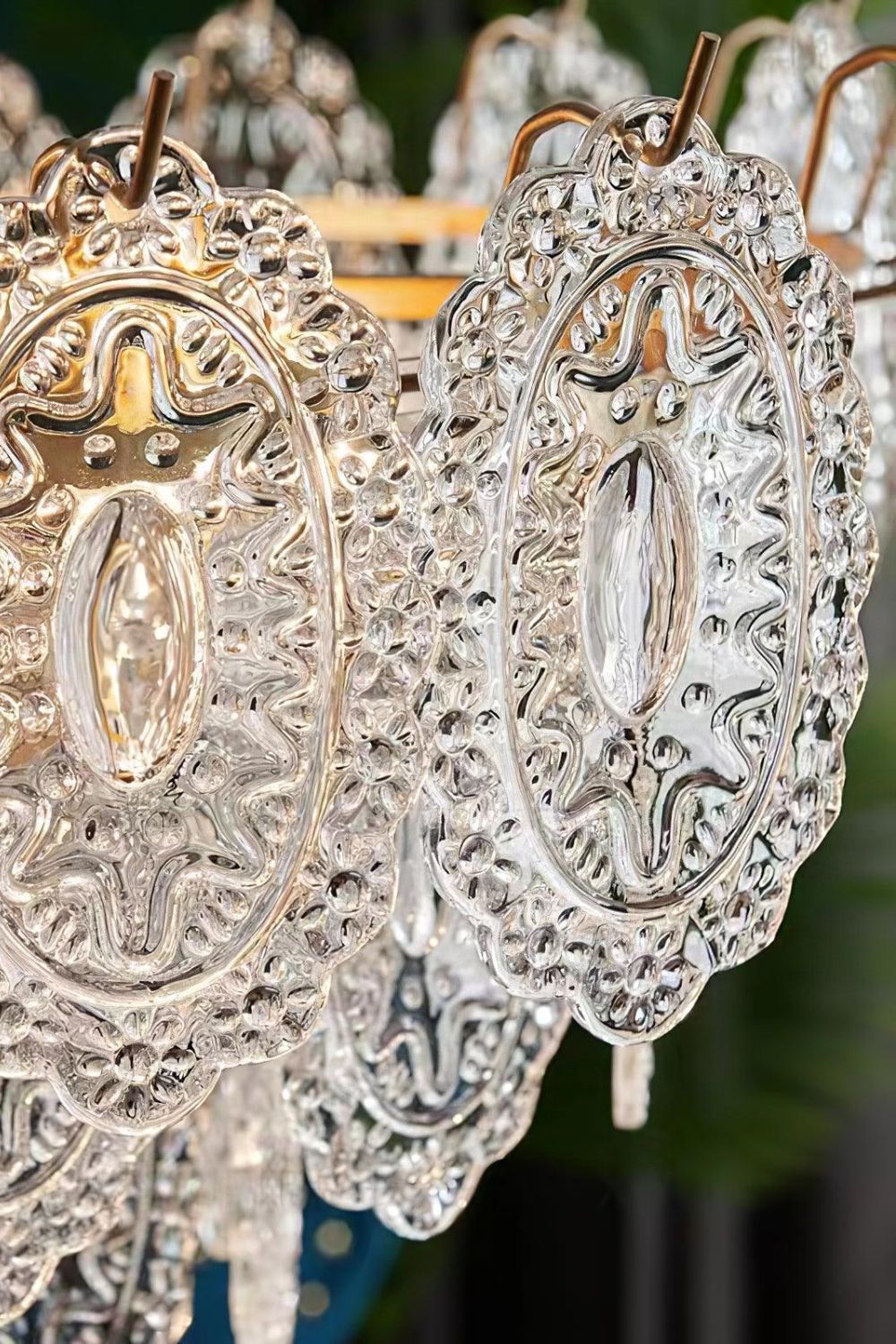 Wave Glass Chandelier - everlamps