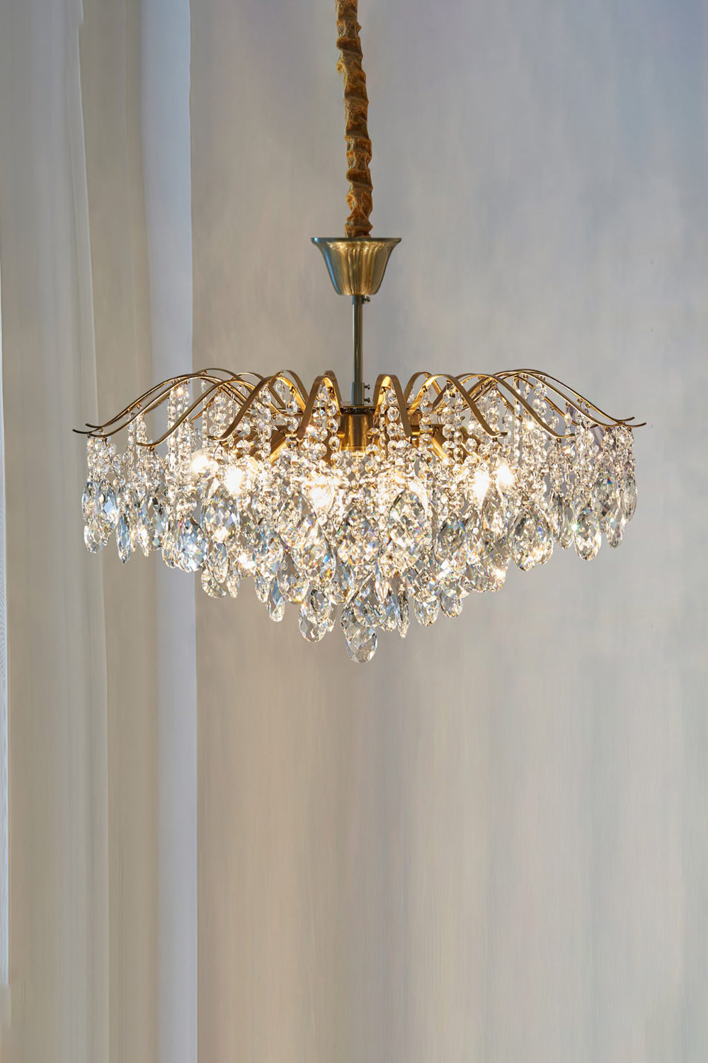 Windchime Crystal Chandelier - everlamps