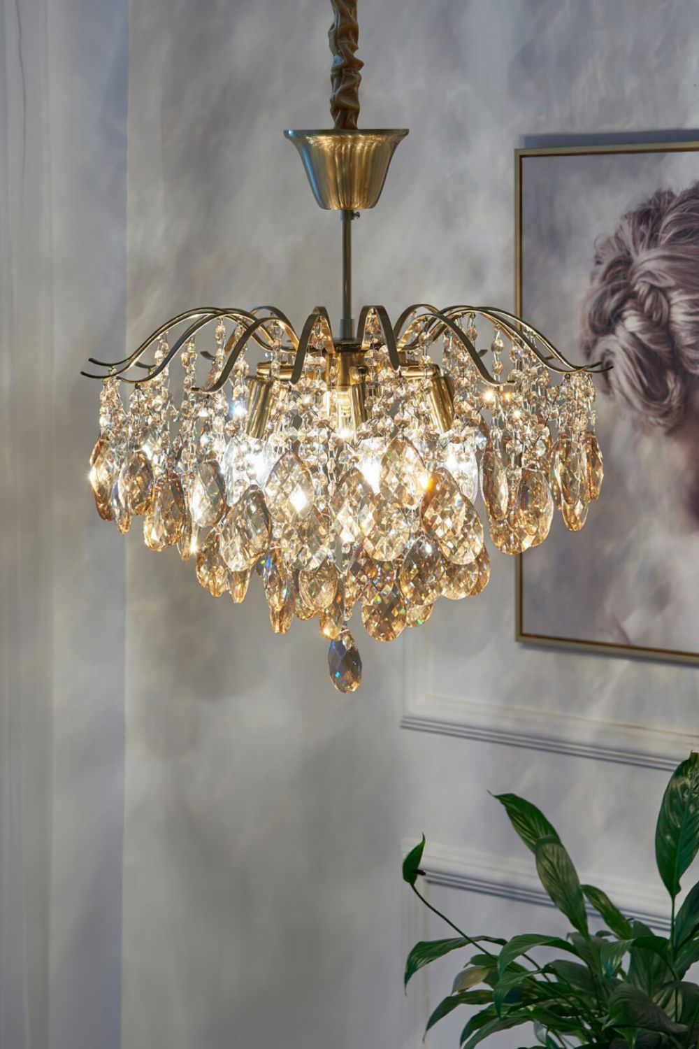 Windchime Crystal Chandelier - everlamps