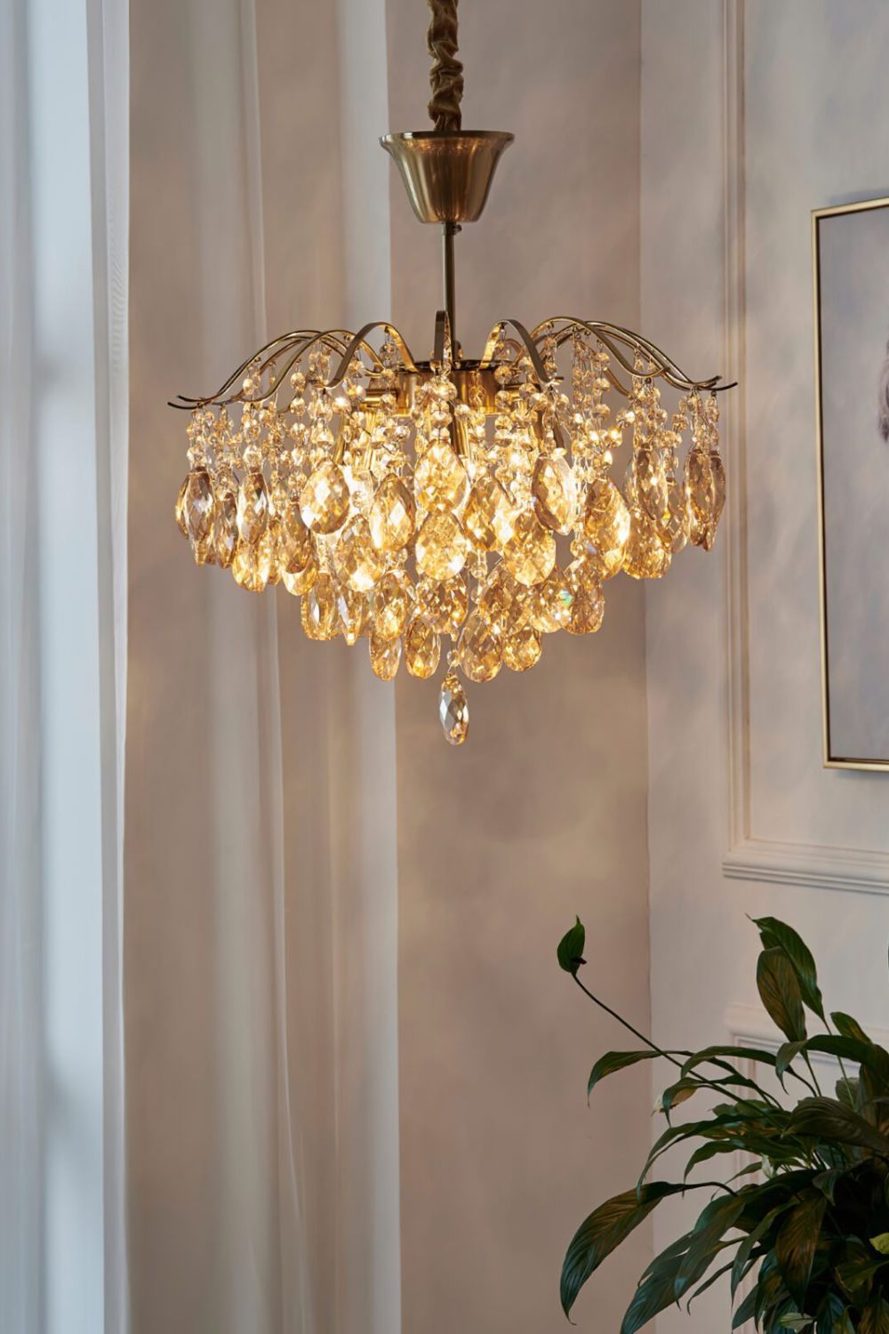 Windchime Crystal Chandelier - everlamps