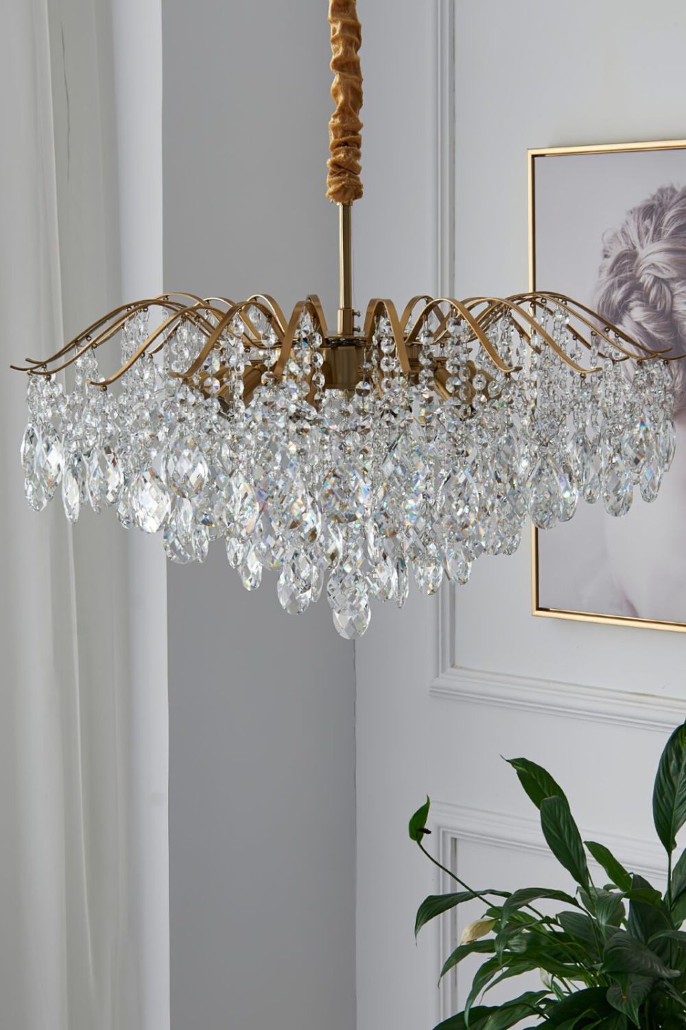 Windchime Crystal Chandelier - everlamps