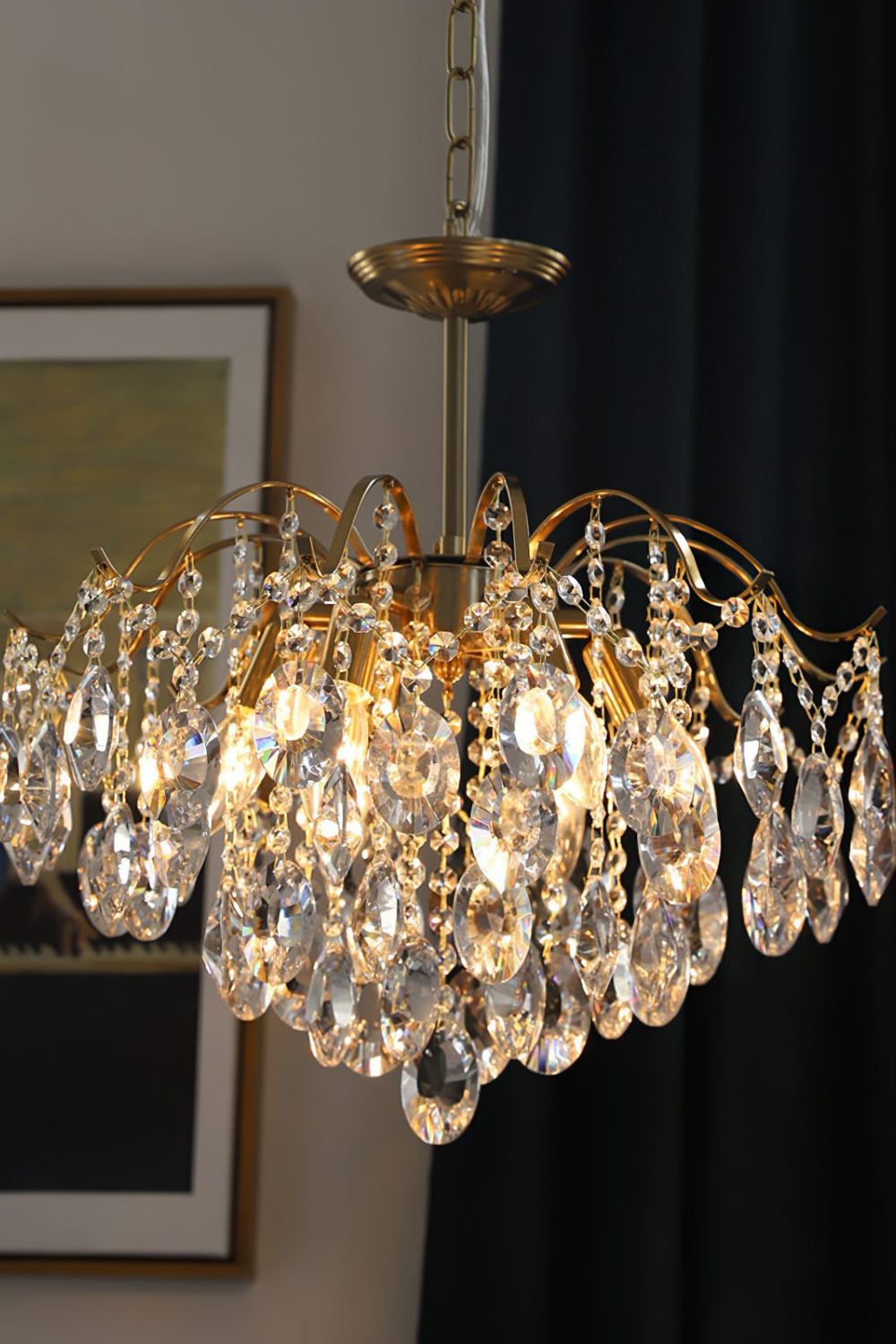 Windchime Crystal Chandelier - everlamps