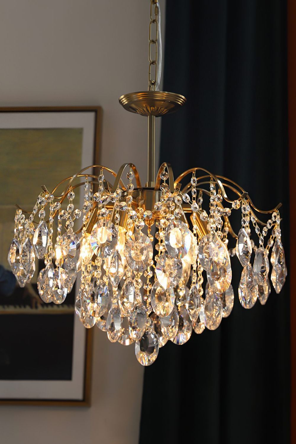 Windchime Crystal Chandelier - everlamps