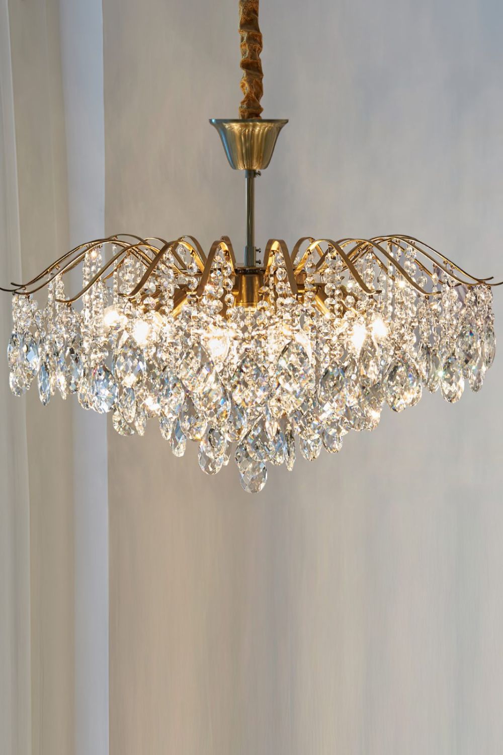 Windchime Crystal Chandelier - everlamps