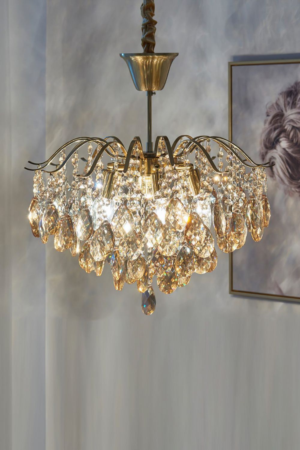 Windchime Crystal Chandelier - everlamps