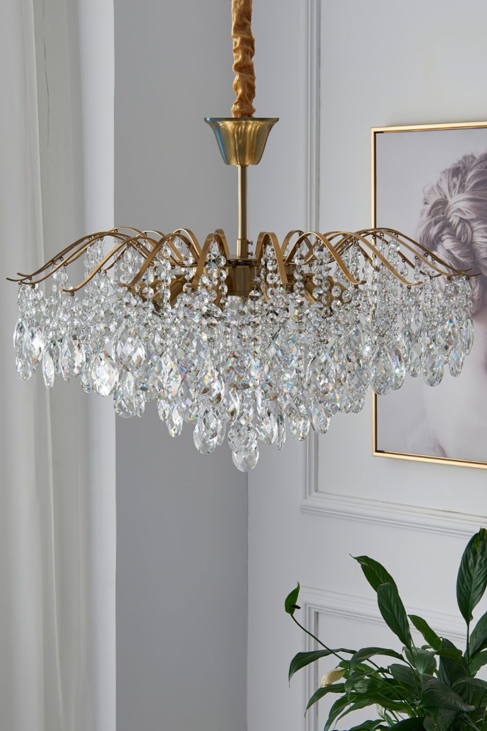 Windchime Crystal Chandelier - everlamps