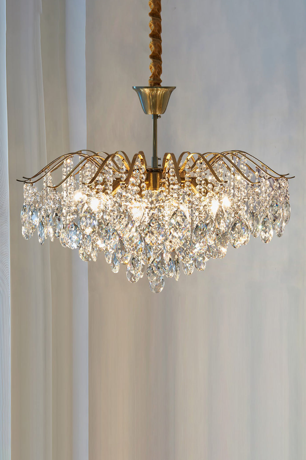 Windchime Crystal Chandelier - everlamps
