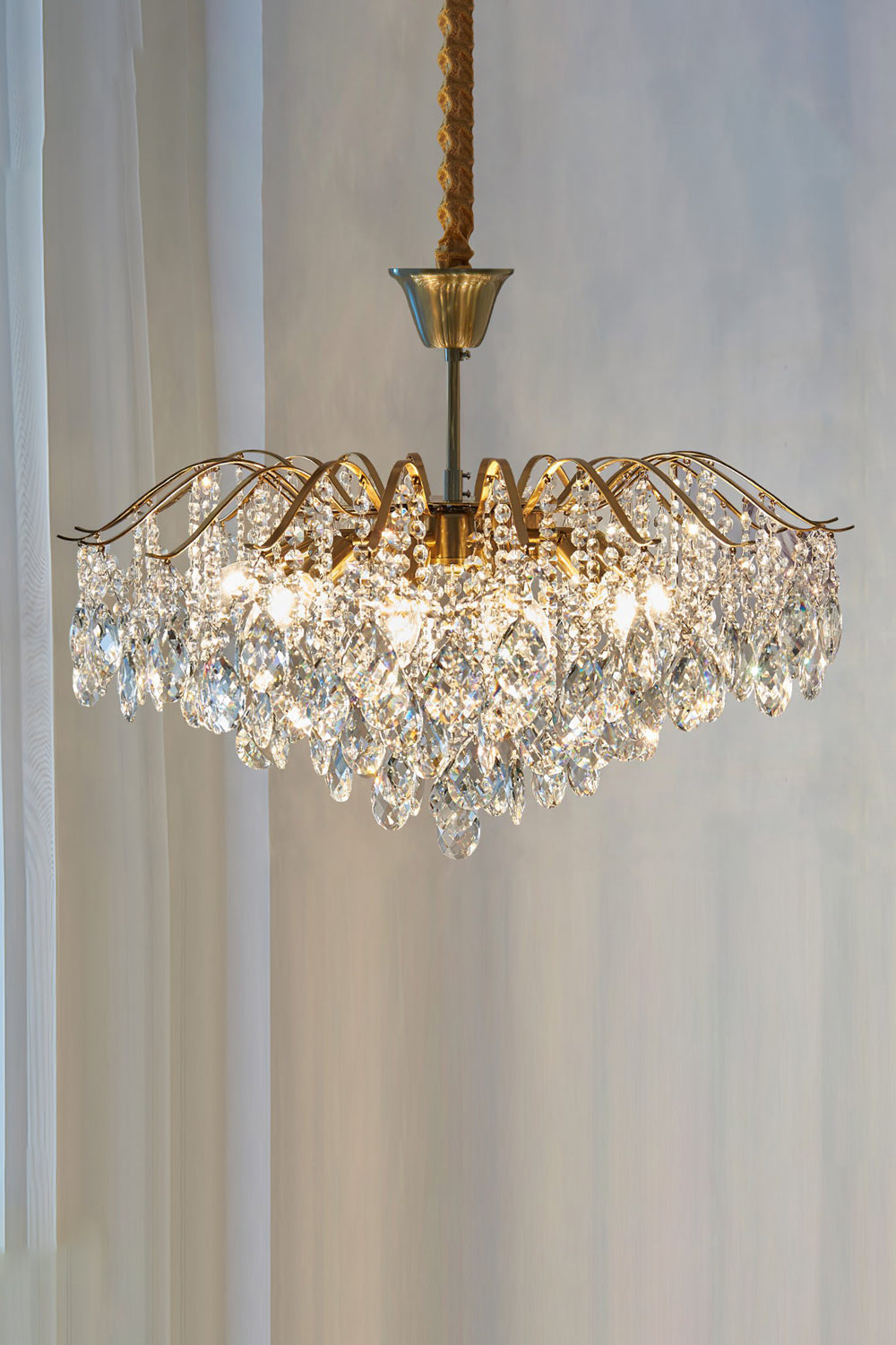 Windchime Crystal Chandelier - everlamps