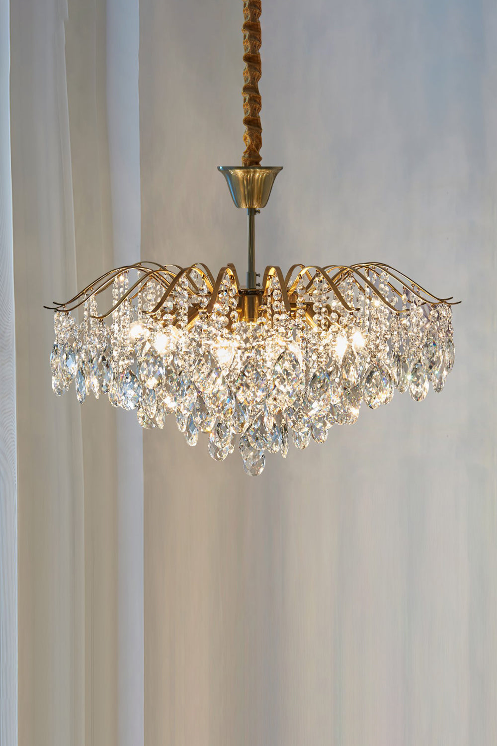 Windchime Crystal Chandelier - everlamps
